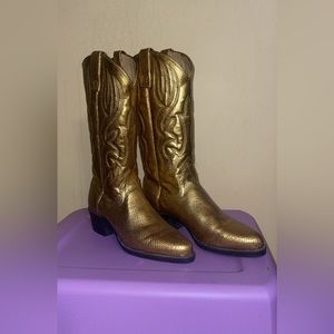 Gold All American Women’s Cowboy Boots
